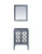 Laviva 313MKSH-24 Mediterraneo 24" Bathroom Vanity Cabinet