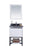 Laviva 313SMR-24 Alto 24" Bathroom Vanity Cabinet