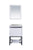 Laviva 313SMR-24 Alto 24" Bathroom Vanity Cabinet