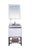 Laviva 313SMR-24 Alto 24" Bathroom Vanity Cabinet