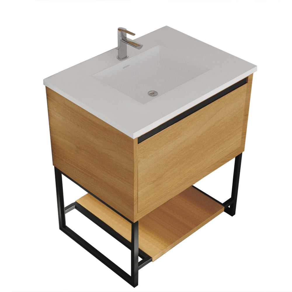 Laviva 313SMR-30CO Alto 30" Bathroom Vanity with Countertop
