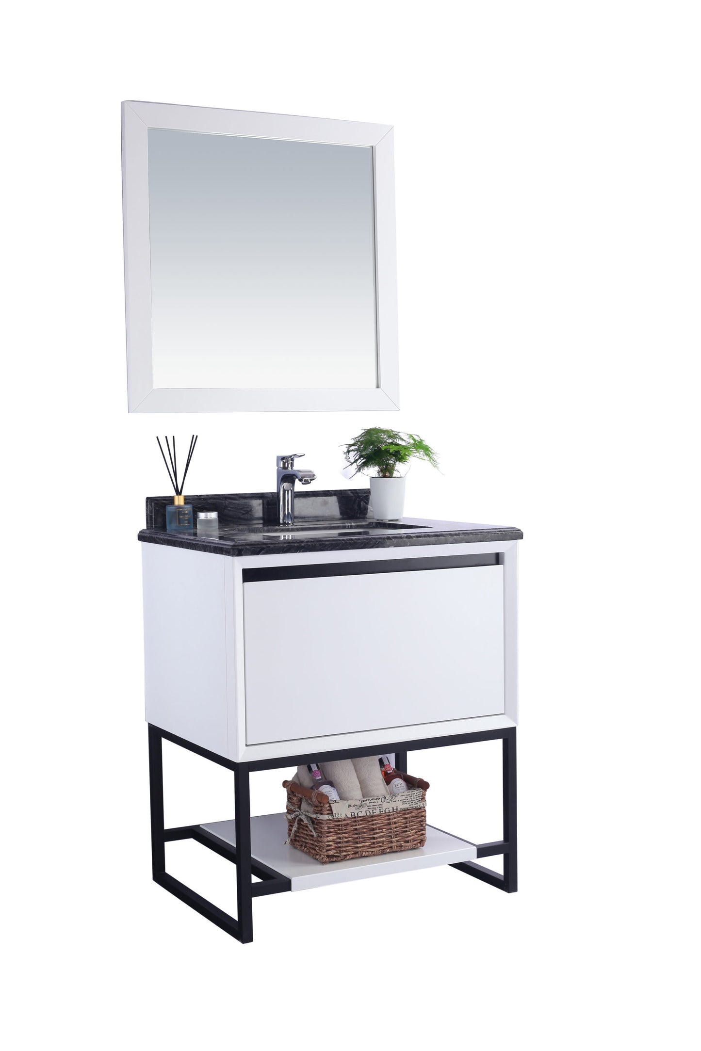 Laviva 313SMR-30W Alto 30" Bathroom Vanity with Countertop