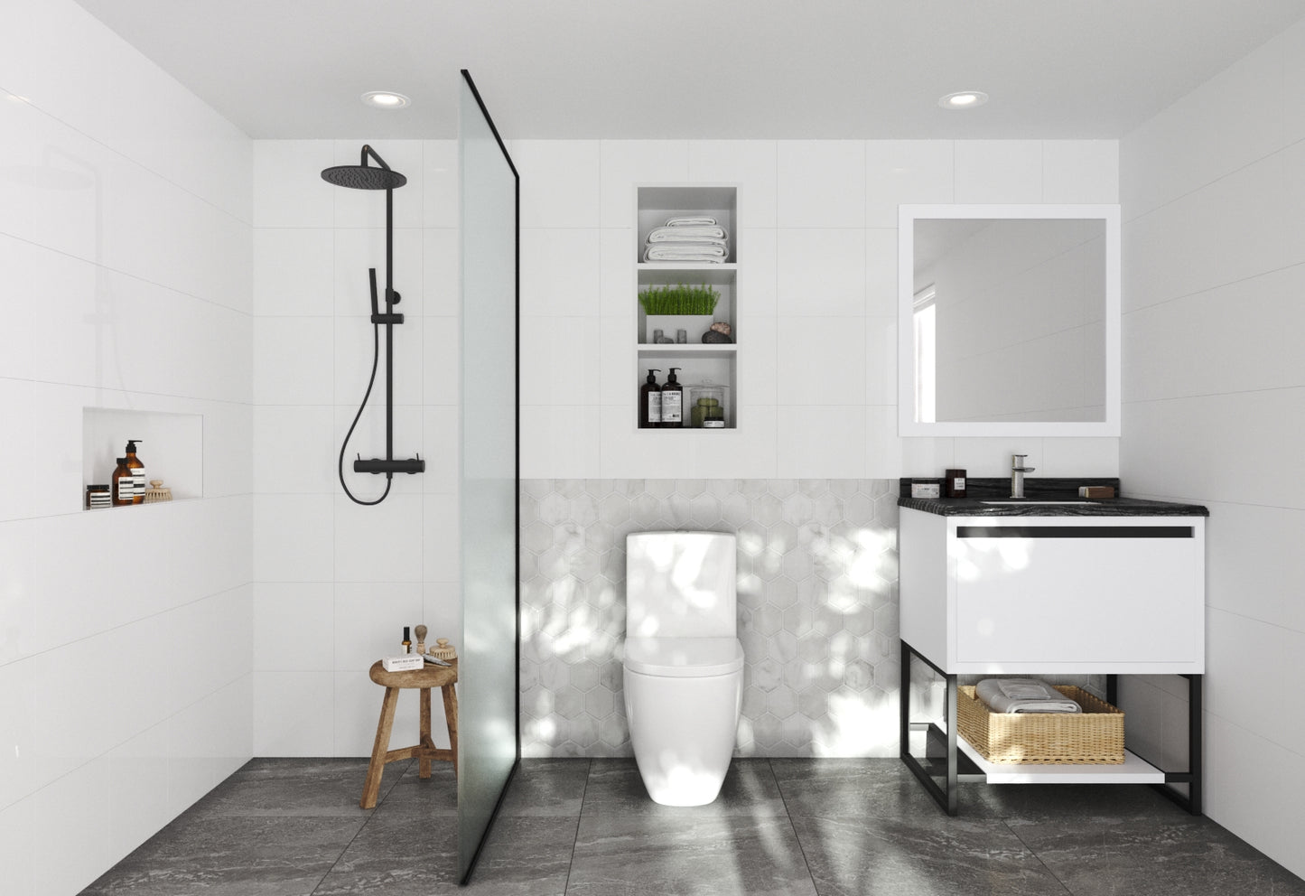 Laviva 313SMR-30W Alto 30" Bathroom Vanity with Countertop