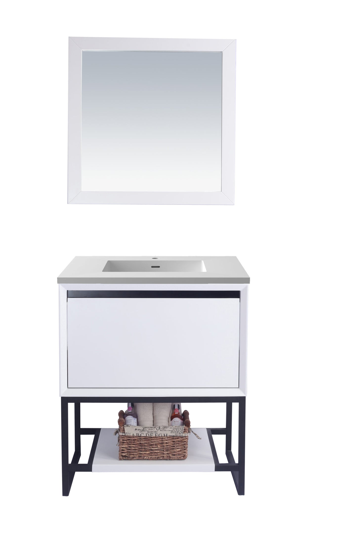 Laviva 313SMR-30W Alto 30" Bathroom Vanity with Countertop
