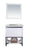 Laviva 313SMR-30W Alto 30" Bathroom Vanity with Countertop
