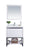 Laviva 313SMR-30W Alto 30" Bathroom Vanity with Countertop