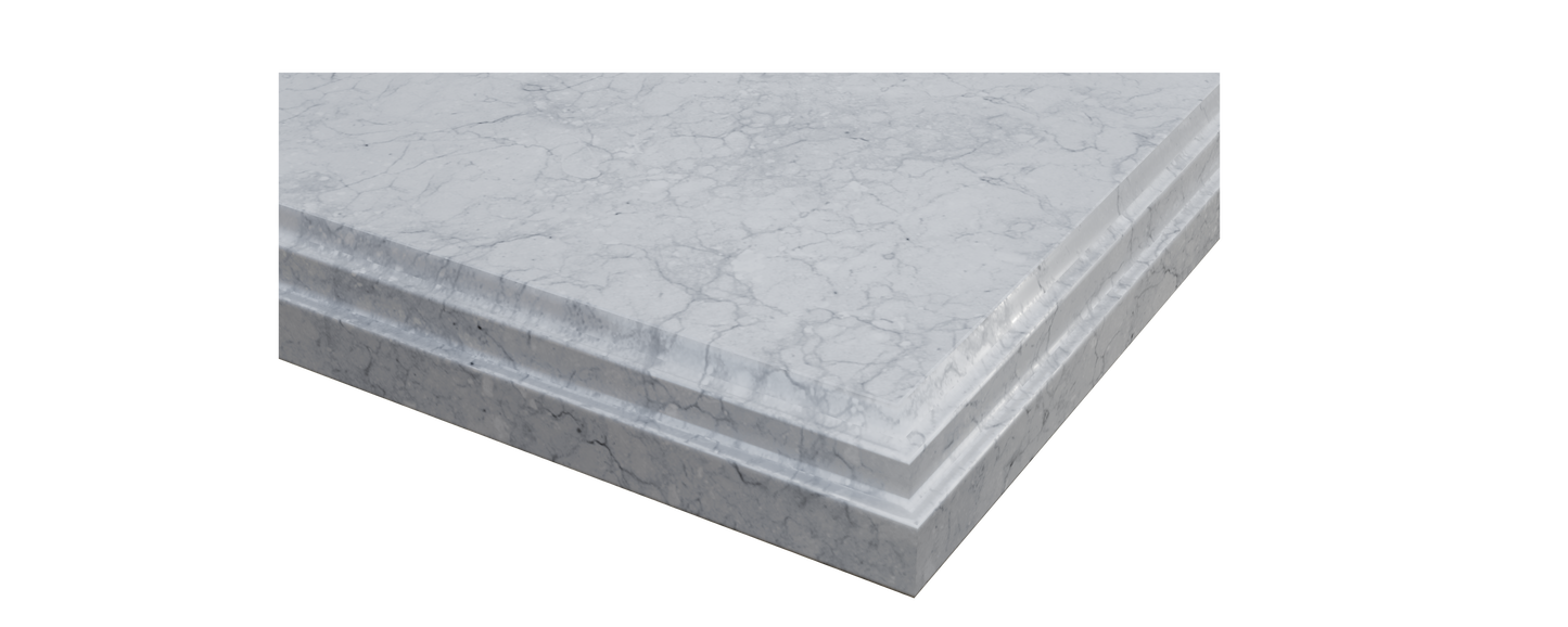 Laviva 313SQ1H-42-WC Forever 42" Single Hole Countertop with Rectangular Ceramic Sink