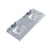 Laviva 313SQ1H-60 Forever 60" Single Hole Countertop with Double Rectangular Ceramic Sinks