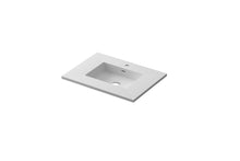 Load image into Gallery viewer, Laviva 313SQ1HSS-30 Forever VIVA Stone 30&quot; Solid Surface Countertop with Integrated Sink