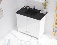 Load image into Gallery viewer, Laviva 313SQ1HSS-36 Forever VIVA Stone 36&quot; Solid Surface Countertop with Integrated Sink