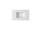 Laviva 313SQ1HSS-36 Forever VIVA Stone 36" Solid Surface Countertop with Integrated Sink