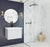Laviva 313VTR-24CW Vitri 24" Bathroom Vanity with VIVA Stone Solid Surface Countertop