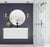 Laviva 313VTR-42CW Vitri 42" Bathroom Vanity with VIVA Stone Solid Surface Countertop