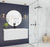 Laviva 313VTR-42CW Vitri 42" Bathroom Vanity with VIVA Stone Solid Surface Countertop