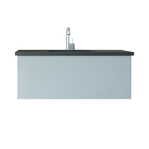 Laviva 313VTR-42FG Vitri 42" Bathroom Vanity with VIVA Stone Solid Surface Countertop