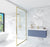 Laviva 313VTR-42NB Vitri 42" Bathroom Vanity with VIVA Stone Solid Surface Countertop