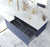Laviva 313VTR-42NB Vitri 42" Bathroom Vanity with VIVA Stone Solid Surface Countertop