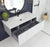 Laviva 313VTR-48CW Vitri 48" Bathroom Vanity with VIVA Stone Solid Surface Countertop