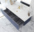 Laviva 313VTR-66NB Vitri 66" Single Sink Bathroom Vanity with VIVA Stone Solid Surface Countertop