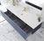 Laviva 313VTR-72CNB Vitri 72" Single Sink Bathroom Vanity with VIVA Stone Solid Surface Countertop