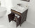 Laviva 313YG319-24B Wimbledon 24" Bathroom Vanity with Countertop