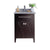 Laviva 313YG319-24B Wimbledon 24" Bathroom Vanity with Countertop