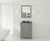 Laviva 313YG319-24G Wimbledon 24" Bathroom Vanity with Countertop