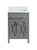 Laviva 313YG319-24G Wimbledon 24" Bathroom Vanity with Countertop