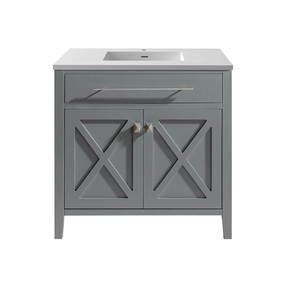 Laviva 313YG319-36G Wimbledon 36" Bathroom Vanity with Countertop