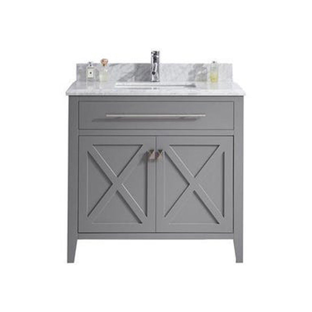 Laviva 313YG319-36G Wimbledon 36" Bathroom Vanity with Countertop