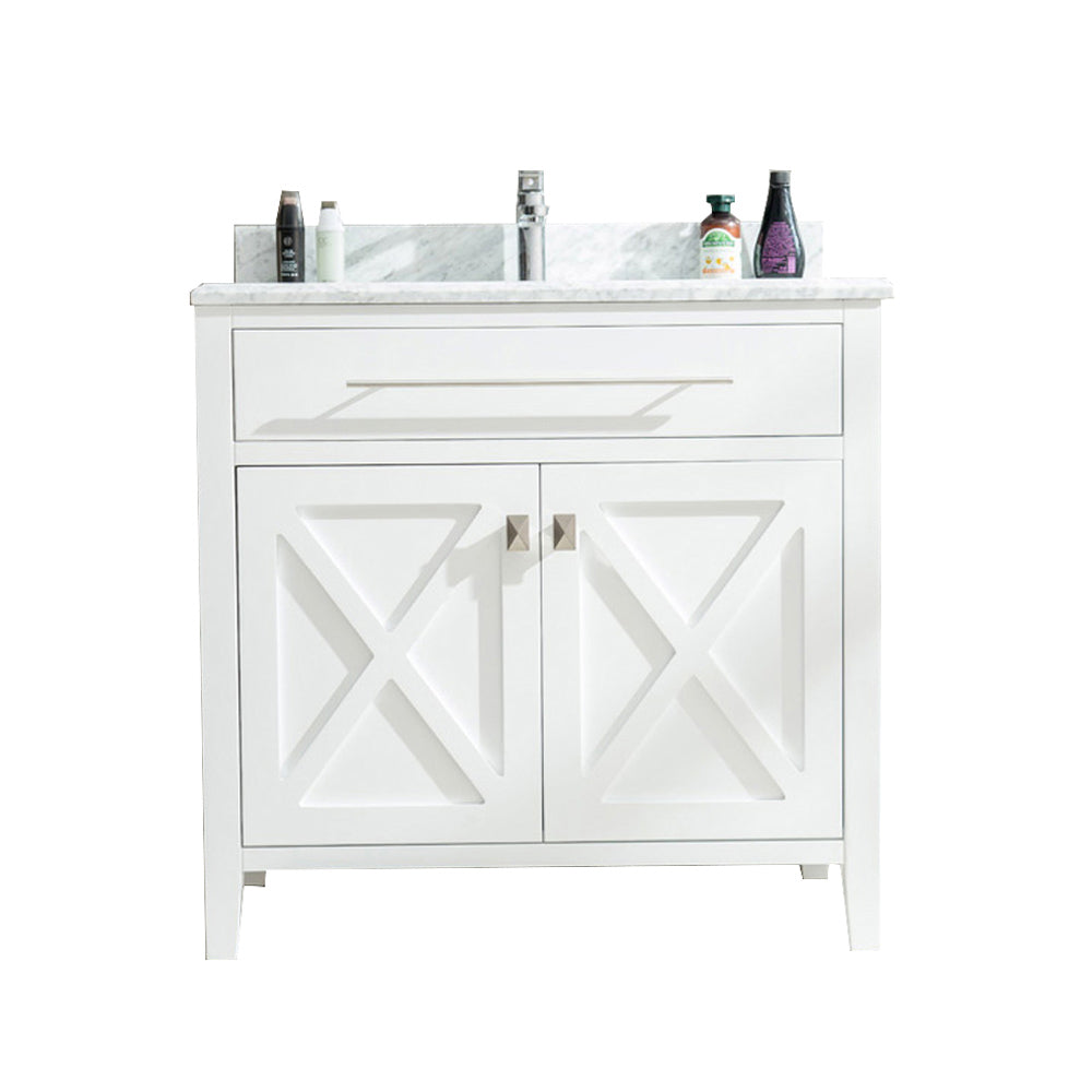Laviva 313YG319-36W Wimbledon 36" Bathroom Vanity with Countertop