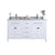 Laviva 313YG319-60W Wimbledon 60" Double Sink Bathroom Vanity with Countertop