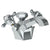 Watermark 314-1-XX Beverly Deck Mounted 2 Handle Monoblock Lavatory Mixer