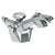 Watermark 314-1-YY Beverly Deck Mounted 2 Handle Monoblock Lavatory Mixer