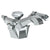 Watermark 314-1-YY Beverly Deck Mounted 2 Handle Monoblock Lavatory Mixer