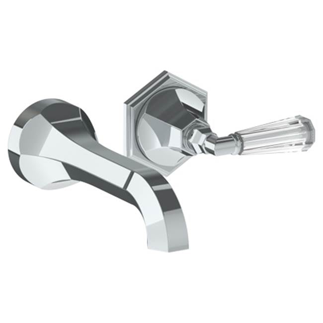 Watermark 314-1.2-CRY4 Beverly Wall Mounted 2 Hole Lavatory Set With 6 3/4" CTC  Spout - Parent
