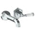 Watermark 314-1.2-CRY4 Beverly Wall Mounted 2 Hole Lavatory Set With 6 3/4" CTC  Spout