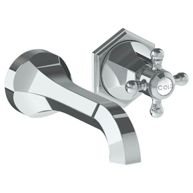 Watermark 314-1.2-XX Beverly Wall Mounted 2 Hole Lavatory Set With 6 3/4" CTC  Spout
