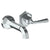 Watermark 314-1.2-YY Beverly Wall Mounted 2 Hole Lavatory Set With 6 3/4" CTC  Spout