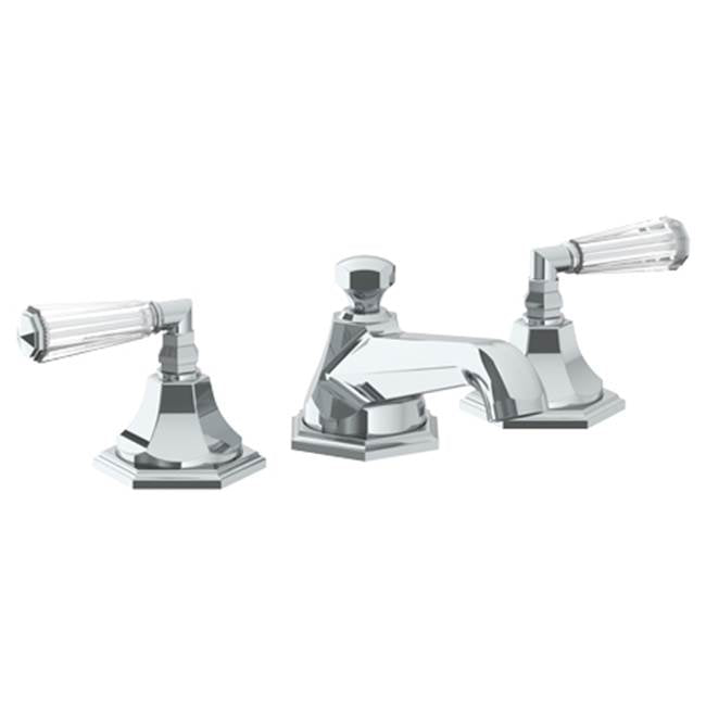 Watermark 314-2-CRY4 Beverly Deck Mounted 3 Hole Lavatory Set - Parent