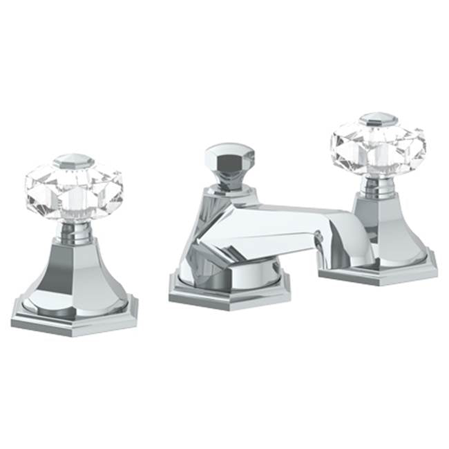 Watermark 314-2-CRY5 Beverly Deck Mounted 3 Hole Lavatory Set - Parent