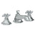 Watermark 314-2-XX Beverly Deck Mounted 3 Hole Lavatory Set