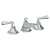 Watermark 314-2-YY Beverly Deck Mounted 3 Hole Lavatory Set