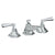 Watermark 314-2-YY Beverly Deck Mounted 3 Hole Lavatory Set