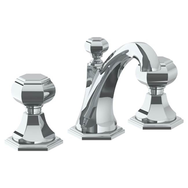 Watermark 314-2.205-T6 Beverly Deck Mounted 3 Hole Extended Lavatory Set