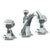 Watermark 314-2.205-T6 Beverly Deck Mounted 3 Hole Extended Lavatory Set