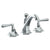 Watermark 314-2.205-YY Beverly Deck Mounted 3 Hole Extended Lavatory Set