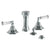 Watermark 314-4-CRY4 Beverly Deck Mounted 4-Hole Bidet