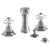 Watermark 314-4-CRY5 Beverly Deck Mounted 4-Hole Bidet