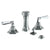 Watermark 314-4-YY Beverly Deck Mounted 4-Hole Bidet